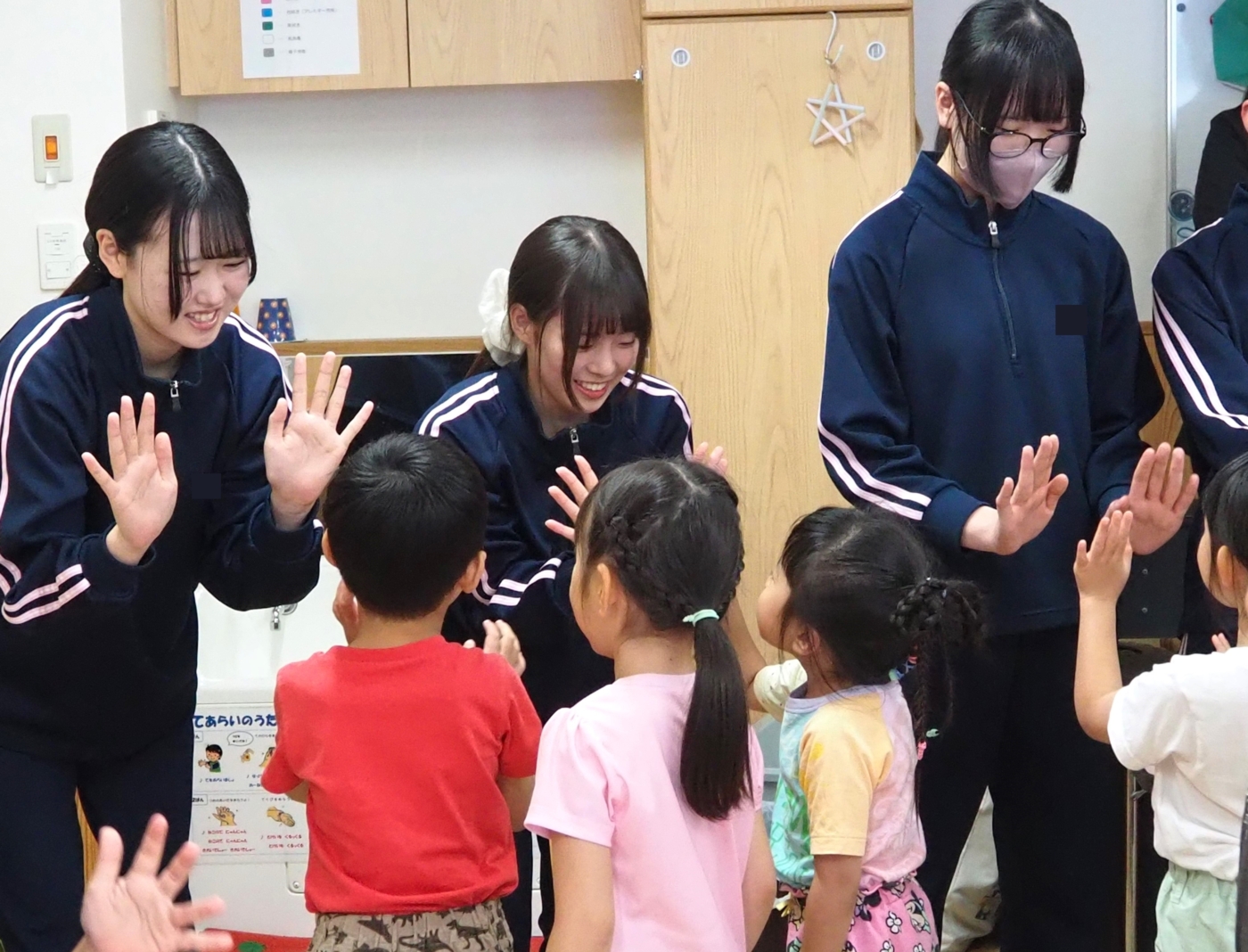 【高3】保育実践～保育園交流会～;