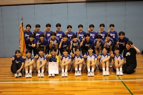 【中学バレーボール部】優勝報告;