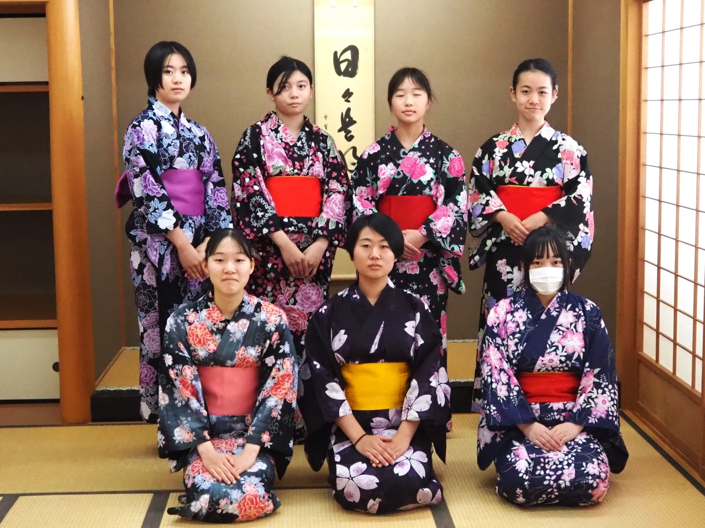 【茶道部】ゆかた着付け講習会;