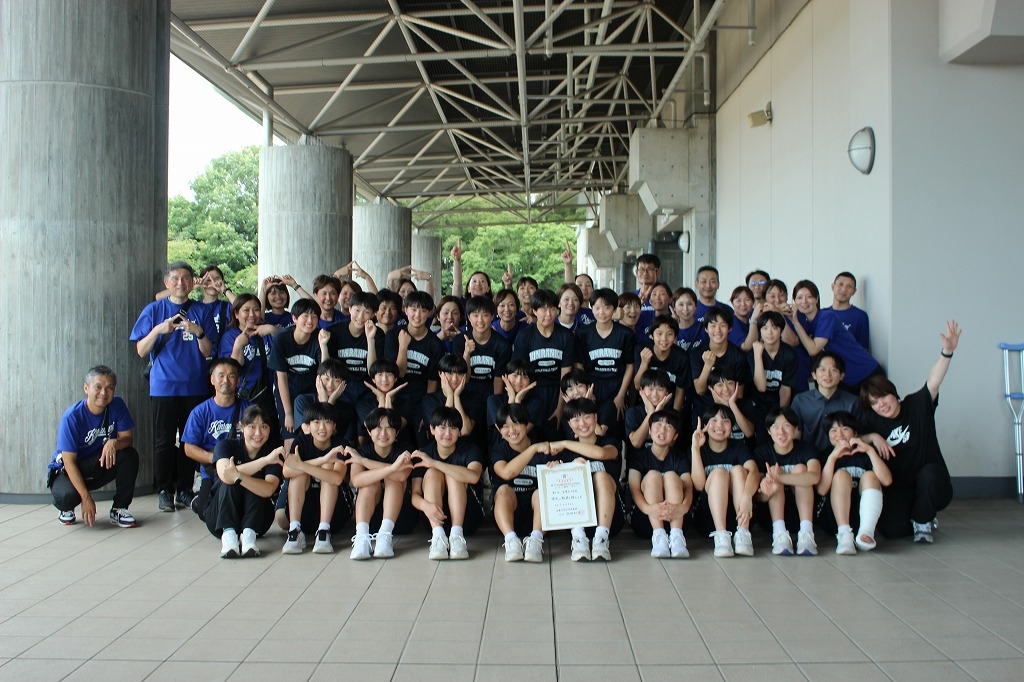 【中学バレーボール部】「第74回 近畿中学校総合体育大会バレーボール競技」優勝;