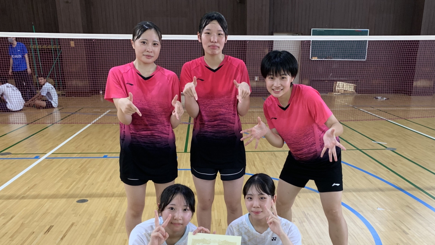 【バドミントン部】大会で準優勝！;